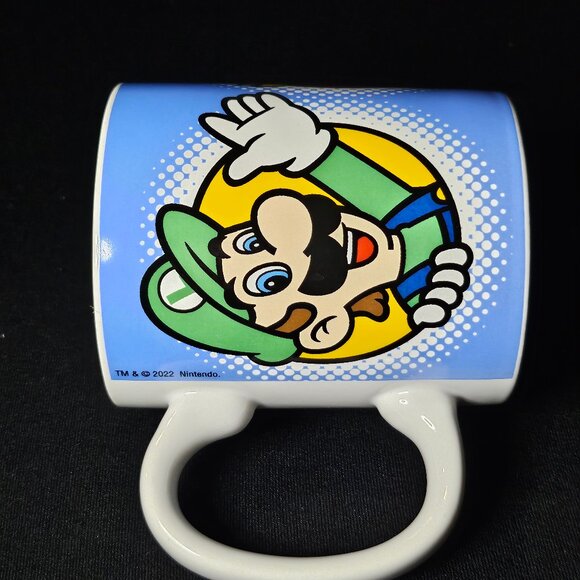 Super Mario Mug Featuring Mario Peach and Luigi Frankford Candy LLC. 2022 - Picture 7 of 7